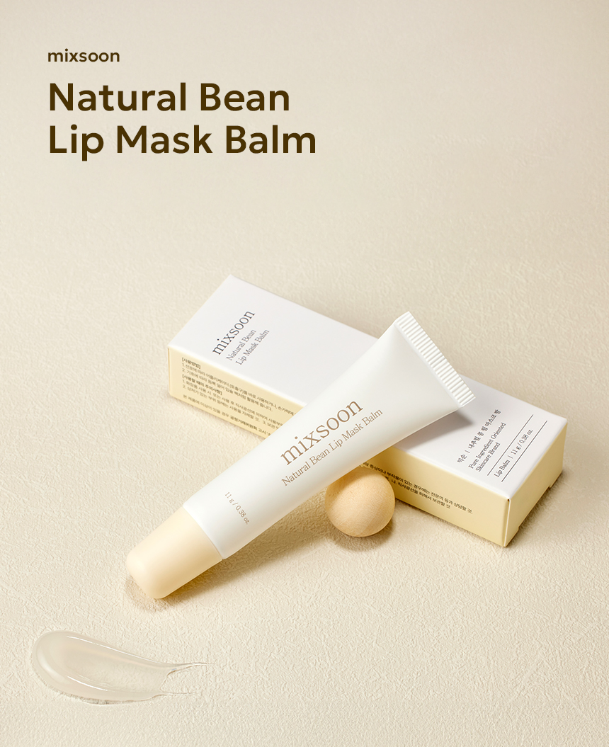 mixsoon Natural Bean Lip Mask Balm MIXSOON
