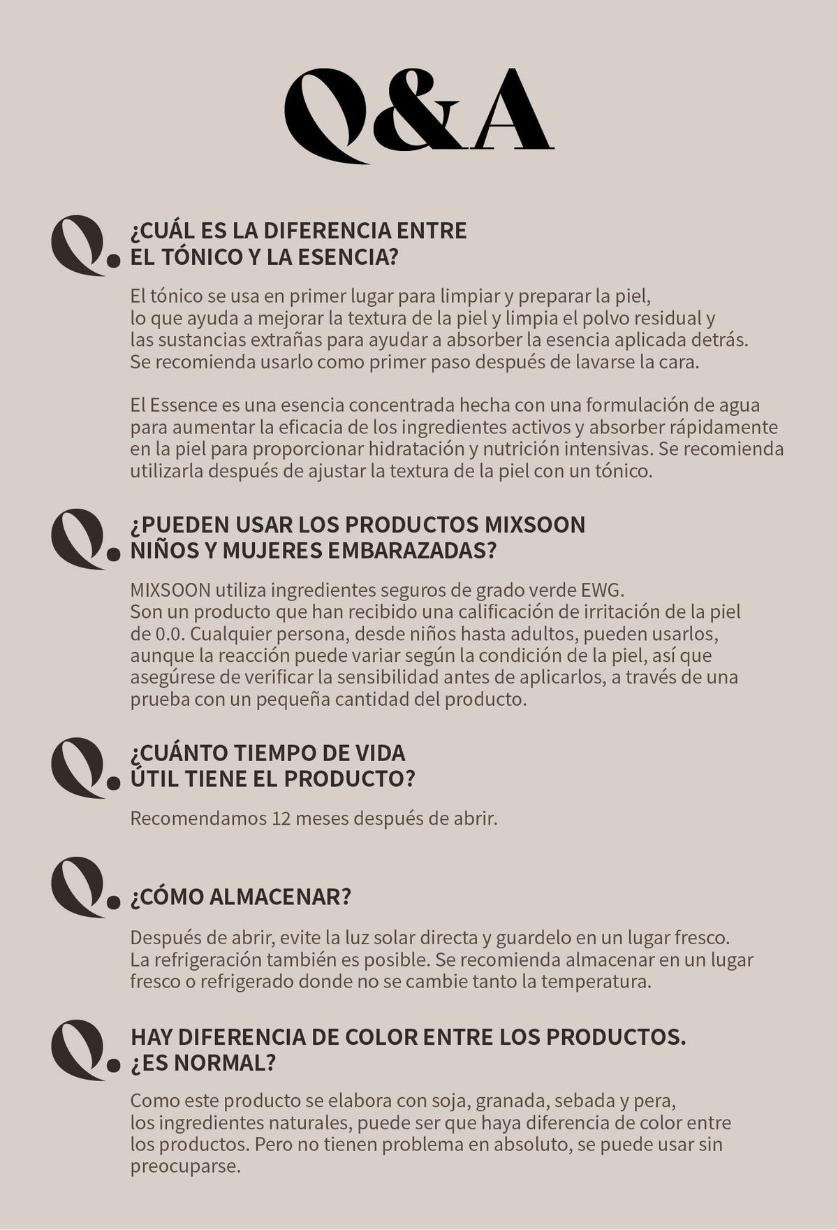 MIXSOON Bean Essence @mixsoon_es