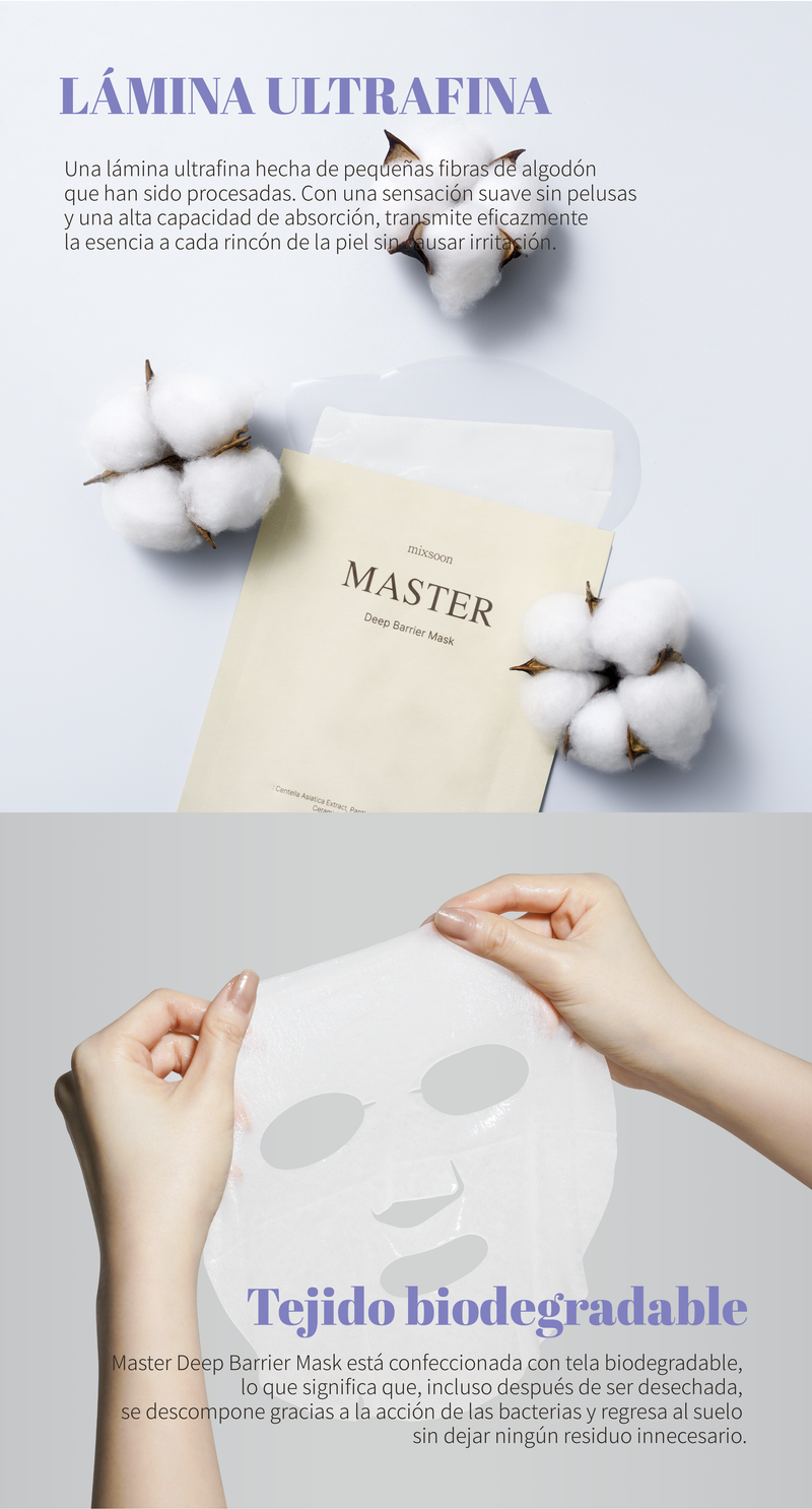 MIXSOON Master Deep Barrier Mask (1 unidad) MIXSOON