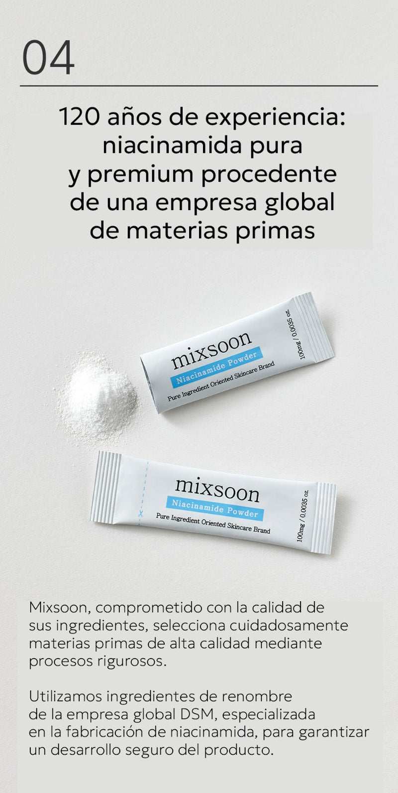mixsoon Niacinamide Powder Stick (0.1g * 10ea) MIXSOON
