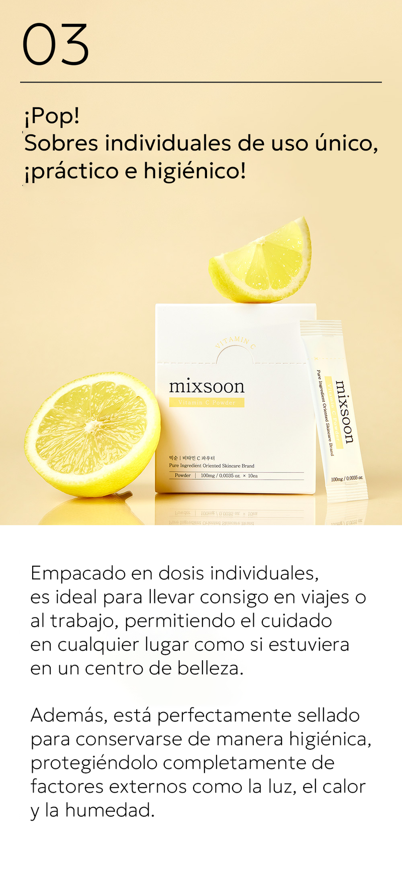 mixsoon Vitamin C Powder Stick (0.1g * 10ea) MIXSOON