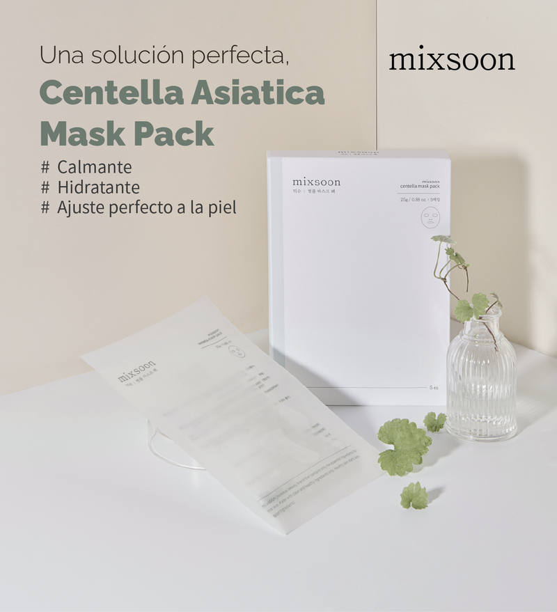 MIXSOON Centella Mask Pack (1 unidad) MIXSOON