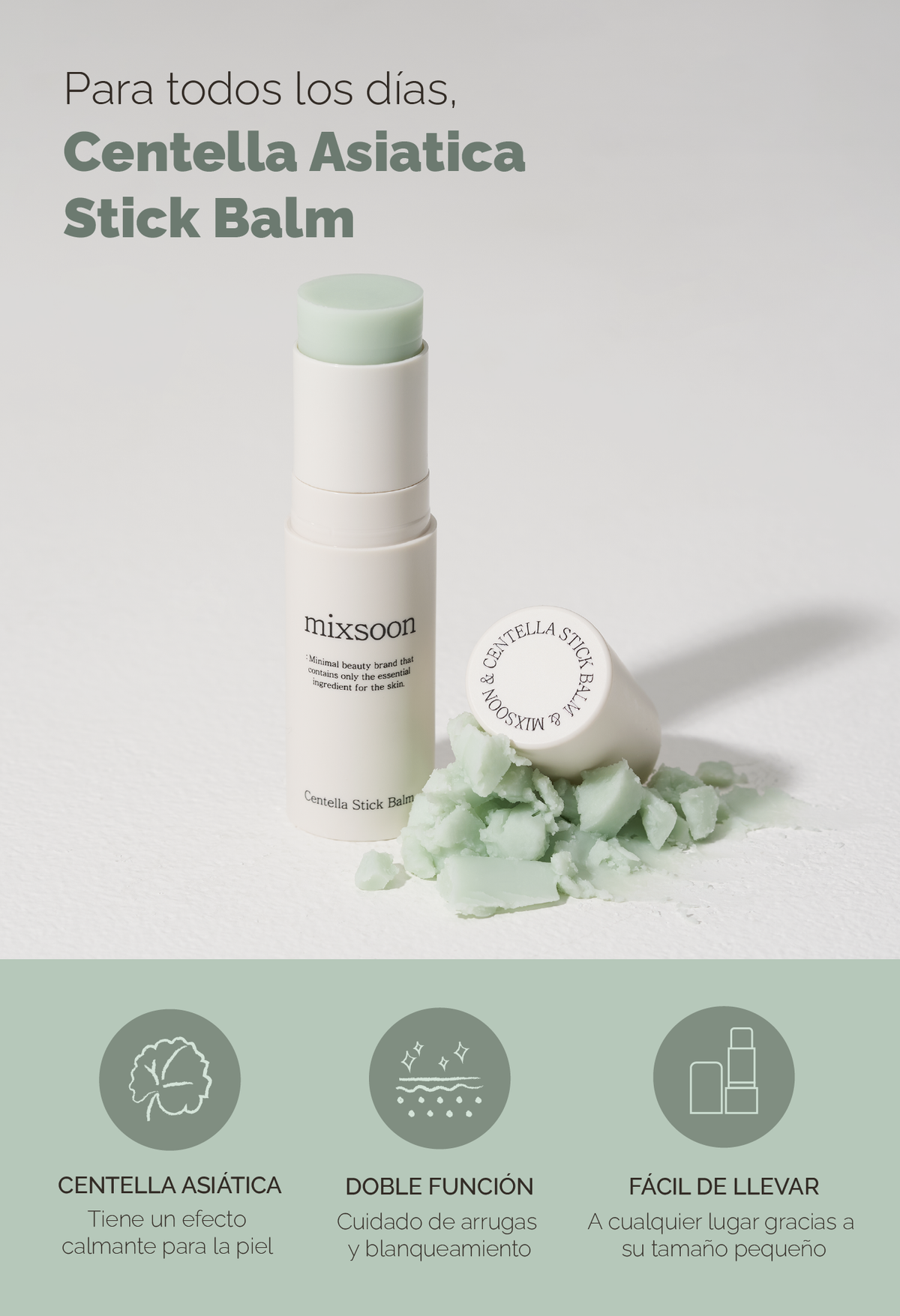 MIXSOON Centella Stick Balm MIXSOON