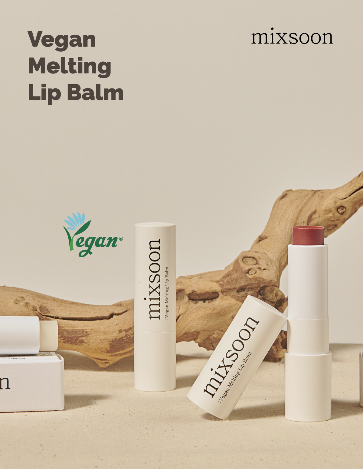 Mixsoon Vegan Melting Lip Balm - productos de belleza veganos MIXSOON