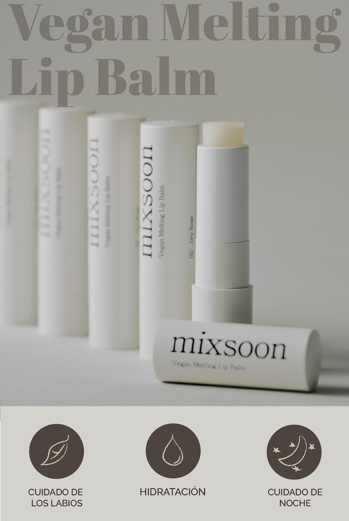 Mixsoon Vegan Melting Lip Balm - productos de belleza veganos MIXSOON