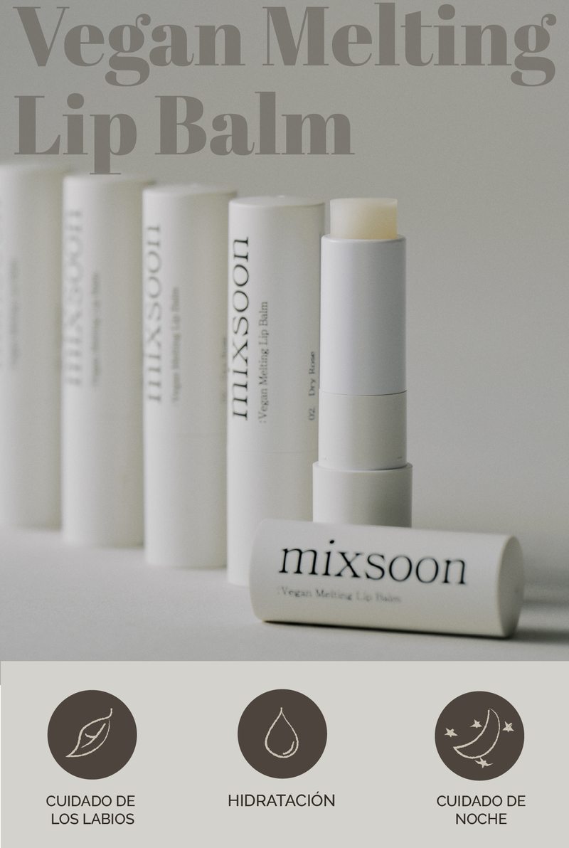 Mixsoon Vegan Melting Lip Balm - productos de belleza veganos MIXSOON